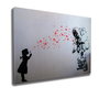 Wallity Lienzo Decorativo Banksy 70 x 100 cm